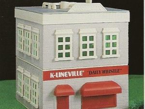 K-LINE K-4221 K-LINEVILLE NEWSPAPER BUILDING KIT