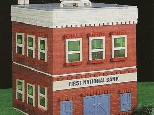 K-LINE K-4222 K-LINEVILLE BANK BUILDING KIT