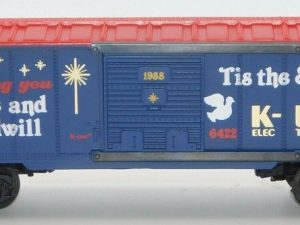 K-LINE K-6422 CHRISTMAS HOLIDAY 1988 BOXCAR