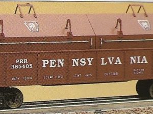 LIONEL 17406 PENNSYLVANIA GONDOLA WITH COIL COVERS STANDARD O