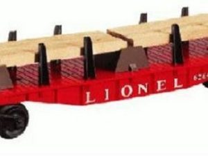 LIONEL 19484 FLATCAR WITH TIMBER