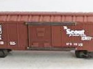 K-LINE 64231 SANTA FE MAP BOXCAR