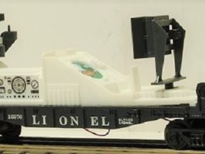 LIONEL 16670 TV OPERATING FLATCAR