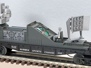 LIONEL 16751 WLNL CHANNEL 7 AIREX SPORTS TV FLATCAR
