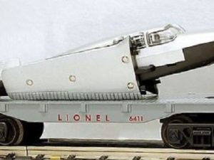 LIONEL 16969 FLATCAR WITH BEECHCRAFT BONANZA AIRPLANE