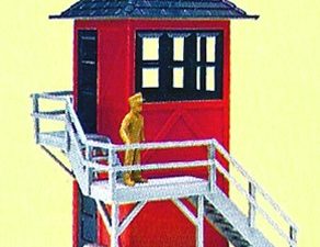 LIONEL 12733 WATCHMAN SHANTY BUILDING KIT