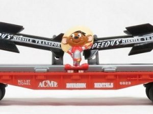 LIONEL 16980 LOONEY TUNES SPEEDY GONZALES MISSILE FLATCAR