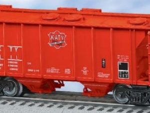 LIONEL 17064 MISSOURI KANSAS TEXAS PS-2 2 BAY COVERED HOPPER STANDARD O