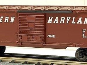 LIONEL 19214 WESTERN MARYLAND BOX CAR