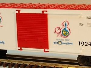 LIONEL 19246 DISNEY WORLD 20TH ANNIVERSARY HI CUBE BOXCAR