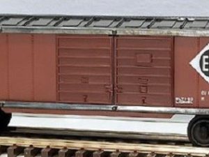 LIONEL 19255 ERIE DOUBLE DOOR BOXCAR