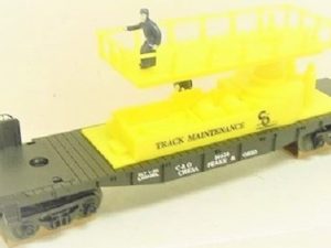 LIONEL 16620 CHESAPEAKE AND OHIO TRACK MAINTENANCE CAR