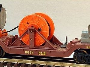 LIONEL 16637 WESTERN PACIFIC EXTENSION SEARCHLIGHT CAR