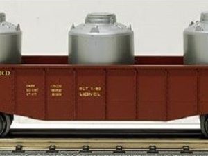 LIONEL 6-9370 SEABOARD GONDOLA WITH CANISTERS