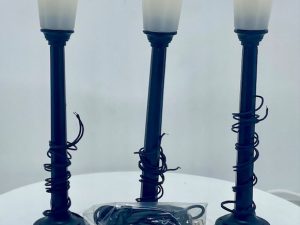 K-LINE K-105X LIGHTED LAMPPOSTS WITH LOCKON O GAUGE