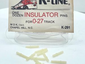 K-LINE K-291 INSULATOR PINS FOR O27 GAUGE TRACK