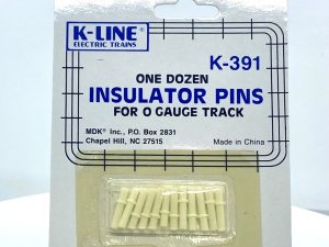 K-LINE K-391 INSULATOR PINS FOR O GAUGE TRACK