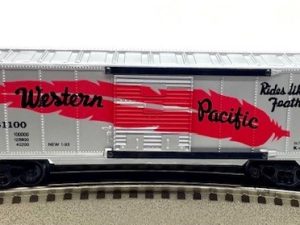 K-LINE 6481100 WESTERN PACIFIC FEATHER ROUTE BOXCAR
