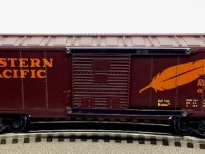 K-LINE 648102 WESTERN PACIFIC RIDES LIKE A FEATHER BOXCAR