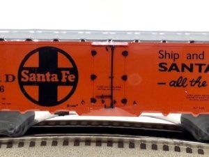 K-LINE 7606 SANTA FE STEEL SIDED REEFER O SCALE