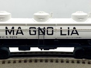 LIONEL 6-9279 MAGNOLIA 3-D TANK CAR