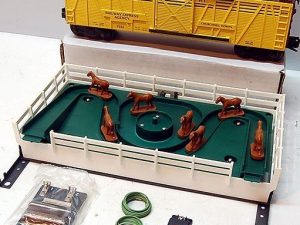 LIONEL 6-9224 CHURCHILL DOWNS OPERATING HORSE CAR AND CORRAL