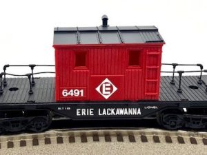 LIONEL 6-6491 ERIE LACKAWANNA TRANSFER CABOOSE
