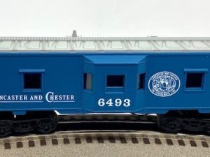 LIONEL 6-6493 LANCASTER AND CHESTER BAY WINDOW CABOOSE