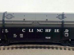 LIONEL 16367 CLINCHFIELD GONDOLA WITH COIL COVERS