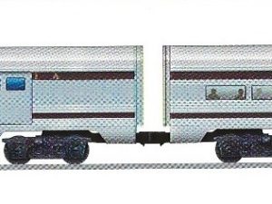 LIONEL 39154 PENNSYLVANIA RAILROAD CONGRESSIONAL ALUMINUM PASSENGER CARS - 2 PACK