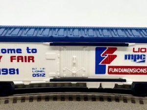 LIONEL 0512 1981 NEW YORK TOY FAIR REEFER