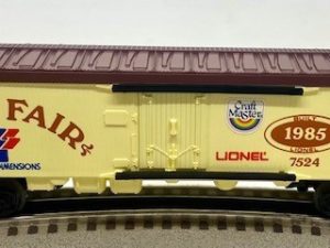 LIONEL 6-7524 1985 NEW YORK TOY FAIR REEFER