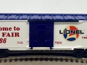 LIONEL 6-7525 1986 NEW YORK TOY FAIR BOXCAR