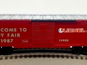 LIONEL 19900 1987 NEW YORK TOY FAIR BOXCAR