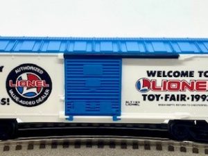 LIONEL 19923 1993 NEW YORK TOY FAIR BOXCAR
