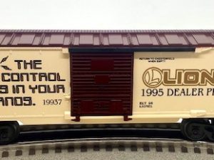 LIONEL 19937 1995 NEW YORK TOY FAIR BOXCAR