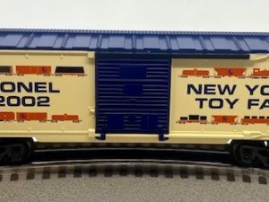 LIONEL 29904 2002 NEW YORK TOY FAIR BOXCAR