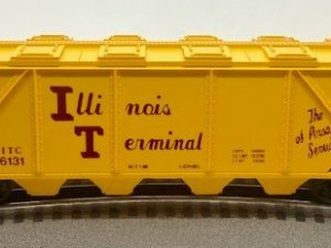 LIONEL 6-6131 ILLINOIS TERMINAL COVERED QUAD HOPPER