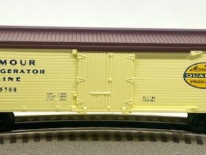 LIONEL 6-5708 ARMOUR REFRIGERATOR LINE WOODSIDED REEFER