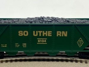 LIONEL 6-6104 SOUTHERN QUAD HOPPER WITH COAL