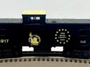 LIONEL 6-6917 JERSEY CENTRAL EXTENDED VISION CABOOSE