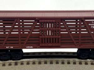 LIONEL 6-7302 TEXAS AND PACIFIC STOCKCAR - 027 GAUGE