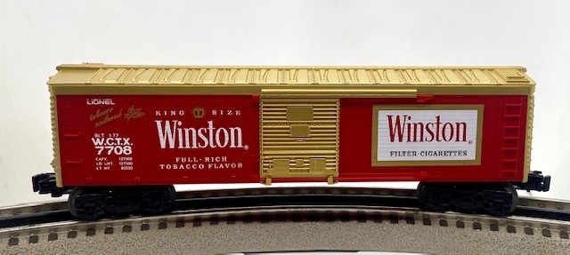 LIONEL 6-7706 SIR WALTER RALEIGH TOBACCO BOXCAR