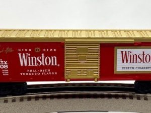 LIONEL 6-7708 WINSTON CIGARETTES TOBACCO BOXCAR