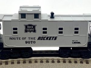 LIONEL 6-9070 ROCK ISLAND SP-TYPE CABOOSE