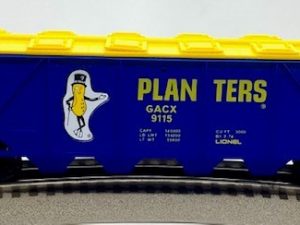 LIONEL 6-9115 PLANTER'S PEANUTS QUAD HOPPER
