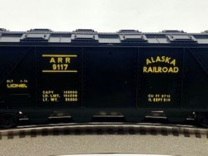 LIONEL 6-9117 ALASKA COVERED QUAD HOPPER