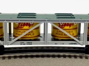 LIONEL 6-9132 LIBBY'S DOLE PINEAPPLE VAT CAR