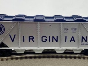 LIONEL 6-9134 VIRGINIAN COVERED QUAD HOPPER