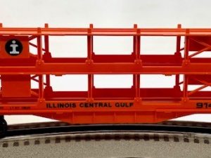 LIONEL 6-9145 ILLINOIS CENTRAL GULF AUTO CARRIER - 3 TIER
